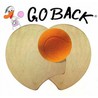 Go Back Mini Tennis Starter Set — 2 Wooden Paddles + Foam Ball