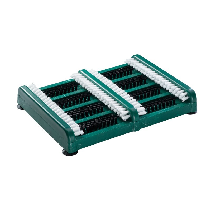 Tennis Shoe Cleaning Mat — Short-Bristle, Suction-Cup Base