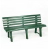 All-Plastic Court Bench — Green