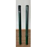 Round Tennis Posts — Galvanized & Painted, Without Ground Sockets