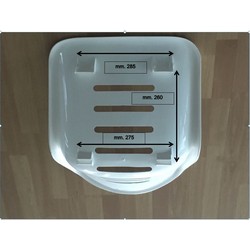 Replacement Steel Seat Shell for Umpire Chair