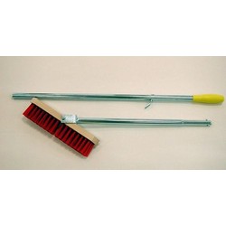 Tape-Cleaning Brush with Articulated Handle
