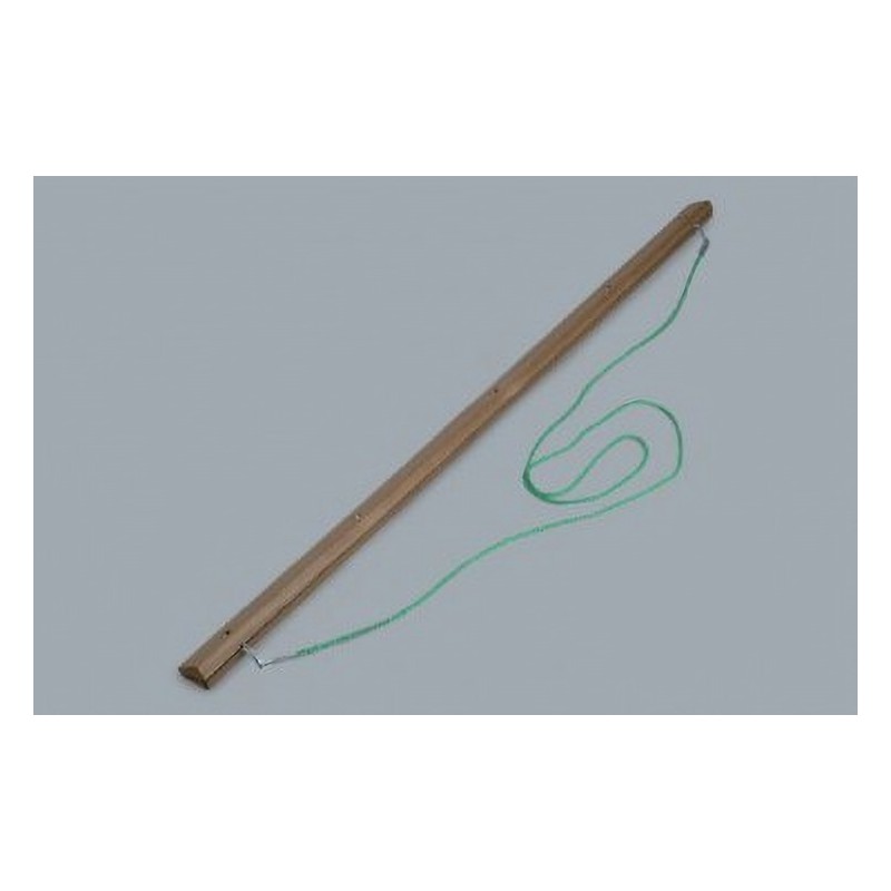 Replacement Shaped Wooden Drag Bar with Rope