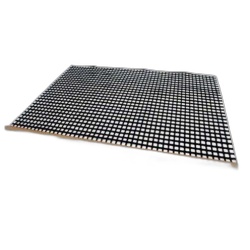 Drag Mat — Single PVC Mesh, Wooden Bar
