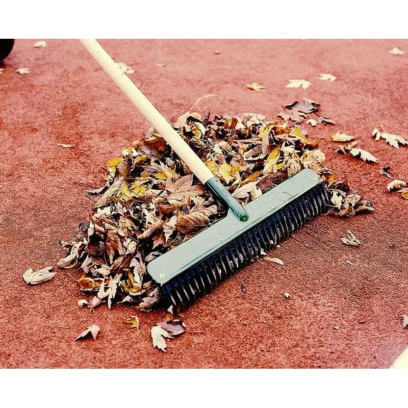 Rubber-Tooth Court Rake — 50 cm