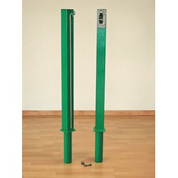 Special-Insert Tennis Posts — Galvanized & Painted, Without Sockets