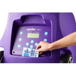 Spinfire Pro 2 V2 Tennis & Padel Ball Machine — External Lithium Battery + Bag