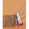 Clay Court Brush with Rubber Mat — 150 cm