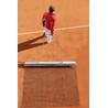 Clay Court Brush with Rubber Mat — 150 cm