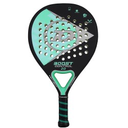 Dunlop Boost Control 2.0 è la racchetta da padel dalla forma rotonda con un ampio sweet spot al centro che garantisce grande con