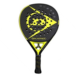 Dunlop Galactica è la racchetta da padel più pesante della serie, che genera potenza da sfruttare sui colpi in attacco. La sua f