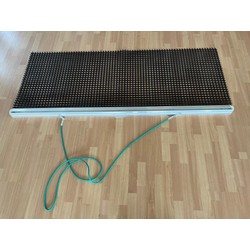 Drag Mat — Double PVC Mesh, Aluminum Bar