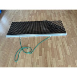 Drag Mat — Double PVC Mesh, Aluminum Bar