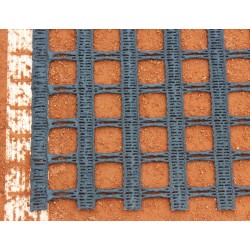 Drag Mat — Single PVC Mesh, Wooden Bar