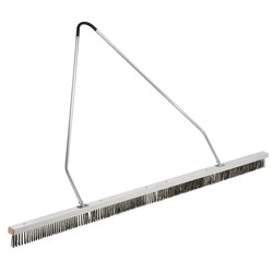 Standard Court Brush with Flexible Steel Bristles