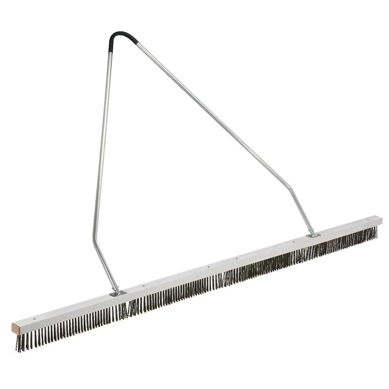 Standard Court Brush with Flexible Steel Bristles