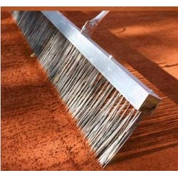 Court Works Brush with Flexible Steel Bristles