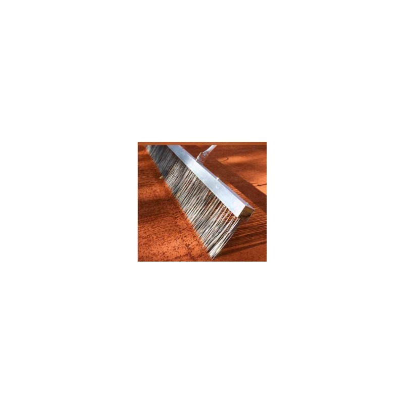 SPAZZOLONE CON SETOLE IN ACCIAIO