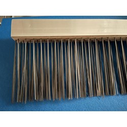 Court Works Brush with Flexible Steel Bristles