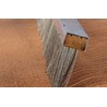 Court Works Brush with Flexible Steel Bristles