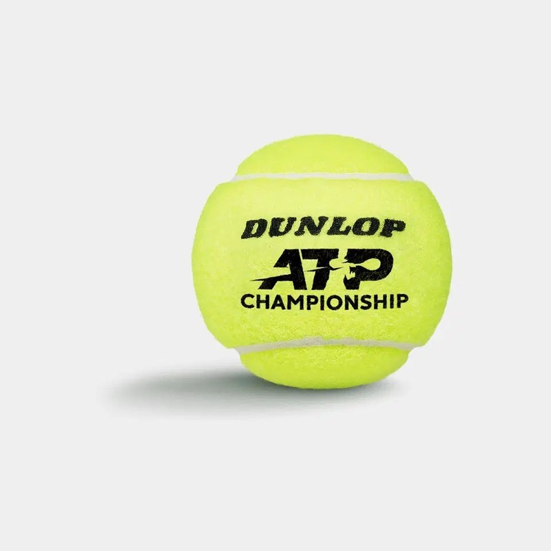 Dunlop ATP Championship Tennis Balls — ITF & FIT Approved (Tube of 4)