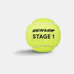 Dunlop Stage 1 Green Tennis Balls — 25% Reduced Bounce