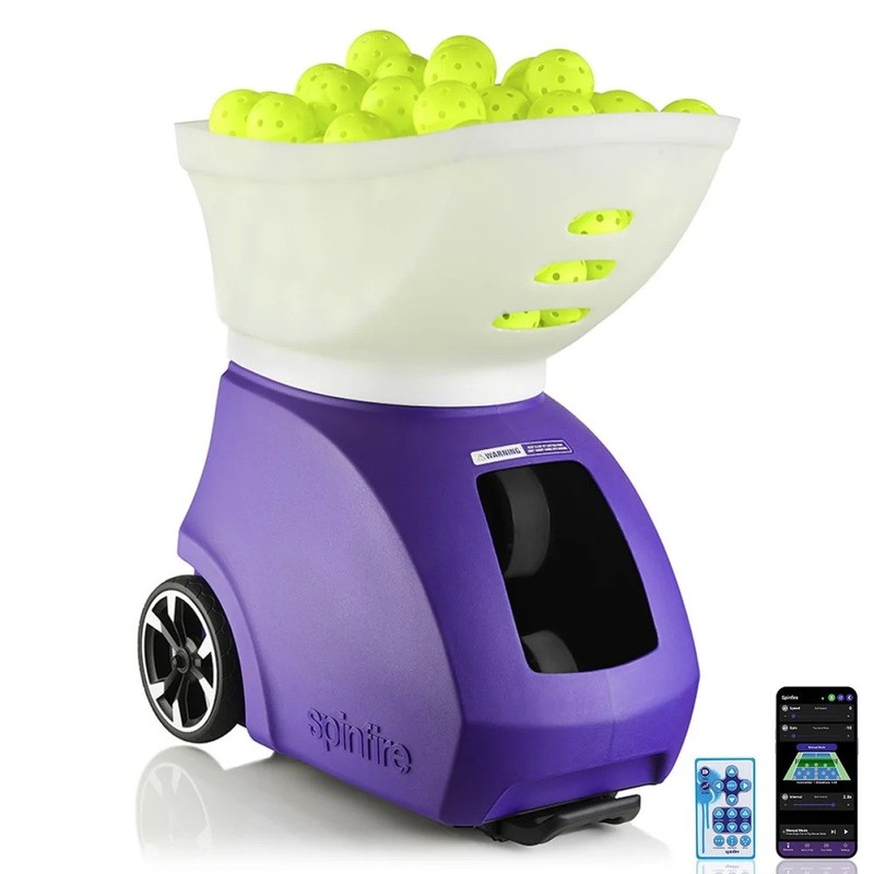 Spinfire Pro 2 V2R Pickleball Ball Machine — Internal Battery