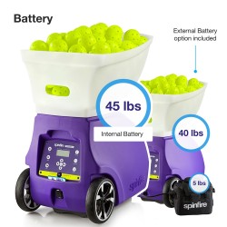 MACCHINA LANCIA PALLE PICKLEBALL SPINFIRE PRO 2 V2R BATTERIA INTERNA