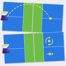 MACCHINA LANCIA PALLE PICKLEBALL SPINFIRE PRO 2 V2R BATTERIA INTERNA