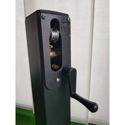 Painted Steel Pickleball Posts