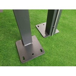 Galvanized & Painted Pickleball Posts