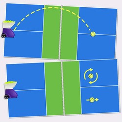 Spinfire Pro 2 V2R Pickleball Ball Machine — External Battery