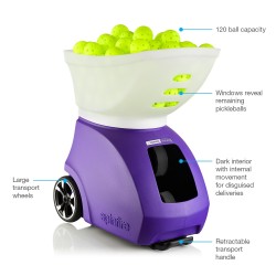 MACCHINA LANCIA PALLE PICKLEBALL SPINFIRE PRO 2 V2R CON ALIMENTATORE