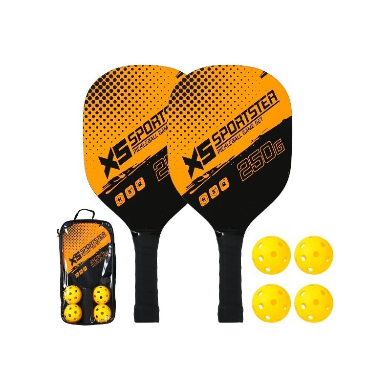 SET PICKLEBALL XS SPORTSTER 2 RACCHETTE E 4 PALLE