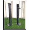 Galvanized & Painted Padel Posts with Base Plate