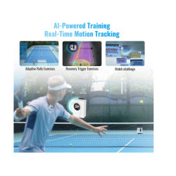 MACCHINA LANCIAPALLE TENNIS E PADEL MOD. PONGBOT PACE S PRO