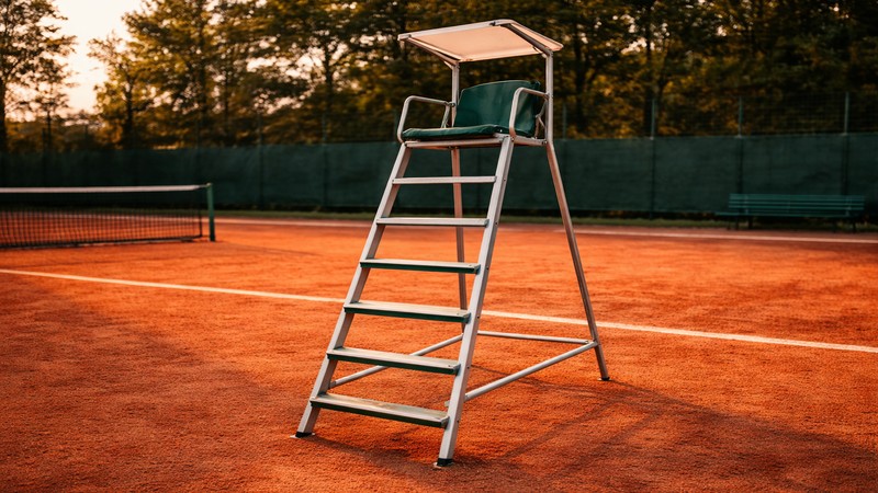 Steel Tennis Umpire Chairs | TUTTOTENNIS by AGO SPORT