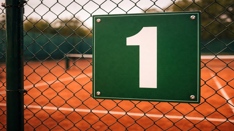 Tennis Court Number Signs | TUTTOTENNIS by AGO SPORT