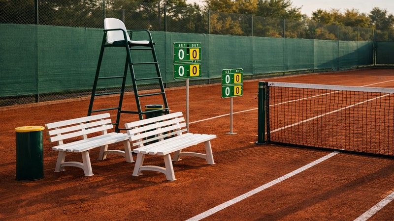 Court Furniture for Clubs | TUTTOTENNIS by AGO SPORT