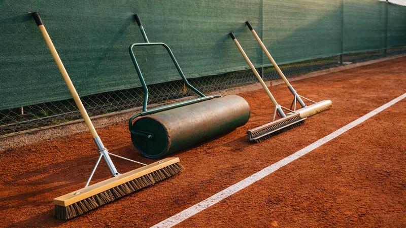 Court Maintenance for Clubs | TUTTOTENNIS by AGO SPORT